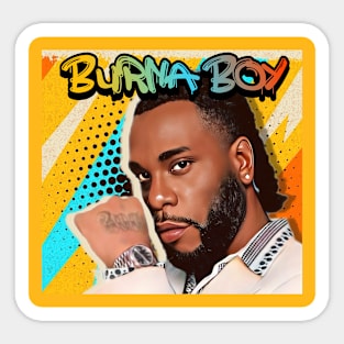 Burna Boy - Variant 2 Sticker